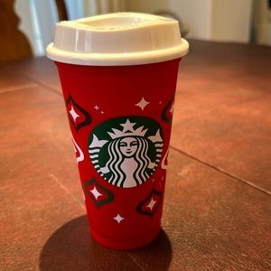 Starbucks red holiday cup 2023